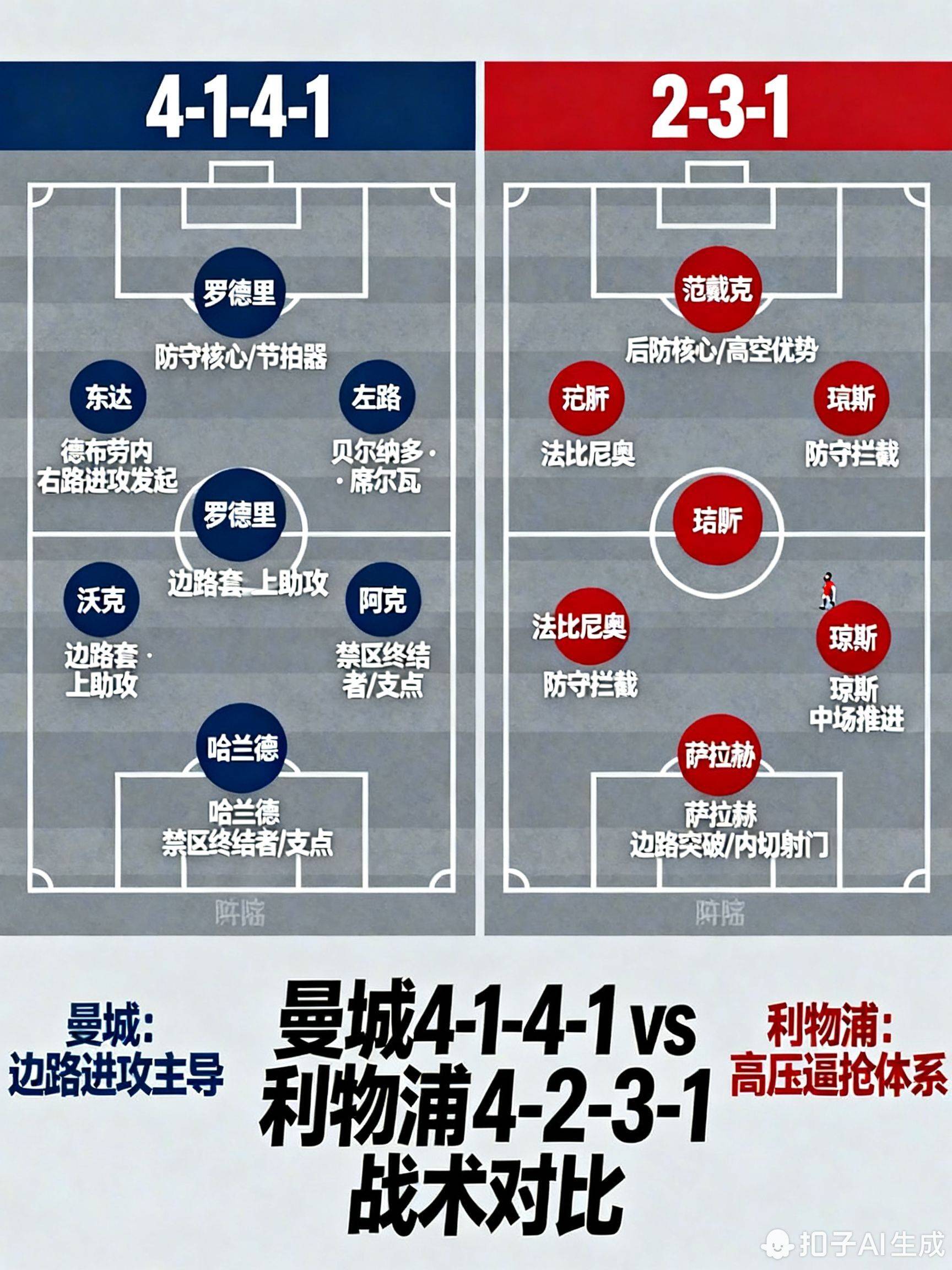 关于曼联战术频繁变换，暴露固有弱点的信息